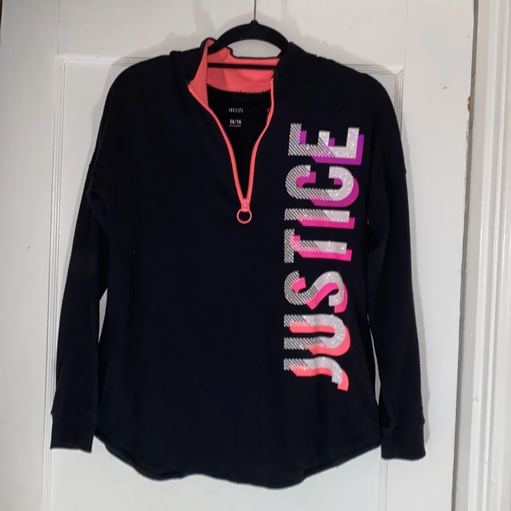 Justice Half-Zip Sweater